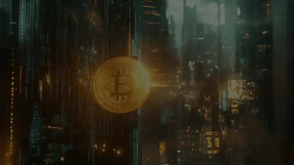 비트코인과 미래 도시 풍경